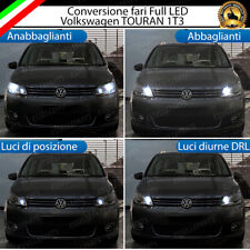 KIT LED VW TOURAN 1T3 ANABBAGLIANTI + ABBAGLIANTI + DIURNE + POSIZIONE CANBUS usato  Napoli