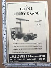 Eclipse lorry crane for sale  BOGNOR REGIS