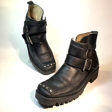 Bronx Biker Boots Styled by Dijkmans Women’s Size EU 39 US Size 8 Black, used for sale  Shipping to South Africa