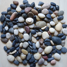Used, 8 Lb Tumbled Rocks Mixed Colors Polished/Unpolished Garden Stones Aquarium for sale  Shipping to South Africa