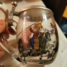 Alter bemalter glaskrug gebraucht kaufen  Regensburg