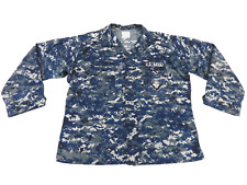 Blusa NWU Marinha dos EUA X-Grande Longa Uniforme de Trabalho Azul Camuflagem Nylon/Algodão Top USGI comprar usado  Enviando para Brazil