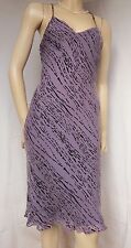 Silk dress purple for sale  Shipping to Ireland