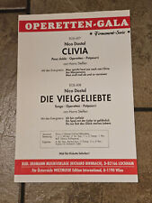 Orchestra Notes * Operetta Gala Nico Dostal Clivia * The Beloved * 2 Potpou, used for sale  Shipping to South Africa