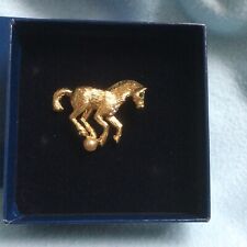 Horse brooch gold for sale  GAINSBOROUGH