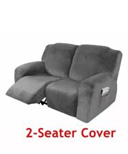 Velvet recliner seater for sale  DEWSBURY