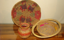 Woven basket assortment for sale  Dudley