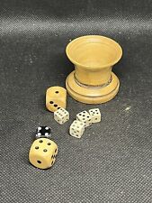 Antique wooden dice for sale  LEEDS