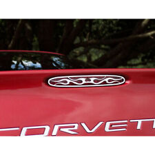 5ª grade de luz de freio estilo chama para 97-04 Chevy Corvette [aço inoxidável/polido] comprar usado  Enviando para Brazil