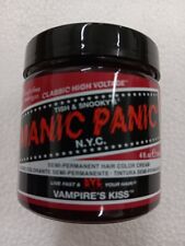 Tintura de cabelo Manic Panic cor de cabelo semipermanente - Vampire's Kiss fl oz 4, usado comprar usado  Enviando para Brazil
