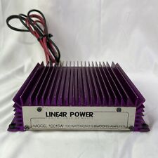 Used, LINEAR POWER model 1001SW Mono Sub Amplifier "EAR CANDY" USA VINTAGE T.I.P.S. for sale  Shipping to South Africa