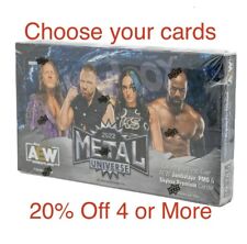 AEW Upper Deck Skybox Metal Universe 2022 - Escolha suas cartas base luta livre, usado comprar usado  Enviando para Brazil