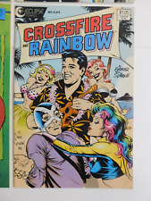 Eclipse Comics 1986 ~ Crossfire Rainbow #1-4 cubierta completa de Dave Stevens Elvis segunda mano  Embacar hacia Argentina