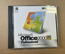 Microsoft Office 2000 Professional Retail Original Box and Manual segunda mano  Embacar hacia Argentina