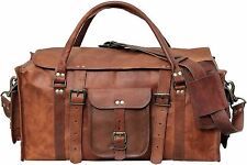 Large leather duffel for sale  Rialto