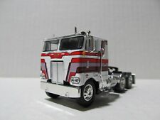 DCP 1/64 SCALE PETERBILT 352 CABOVER, RED, WHITE, MAROON, BLACK FRAME for sale  Brownstown