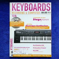 Brukt, Keyboards 12-2004 with CD, Max Herre, Nord Modular G2X, Apple Logic Pro, Ursa til salgs  Frakt til Norway