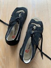 Schwarze ungetragene sandalen gebraucht kaufen  München
