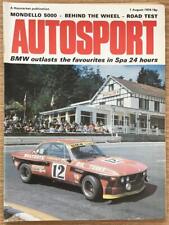 Autosport magazine aug for sale  LEICESTER