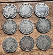 Victoria silver shillings for sale  MANCHESTER