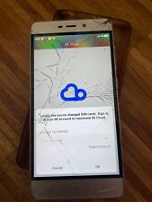 DAMAGED Xiaomi  Redmi 4 - 32GB - **Mi LOCK** BROKEN CRACKED GLASS GOLD for Parts, usado comprar usado  Enviando para Brazil