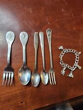 Mickey mouse silverware for sale  Niles