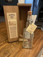 Barril de whisky Jack Daniels casa VACÍO 1 botella decantadora con caja de madera + etiqueta colgante segunda mano  Embacar hacia Argentina