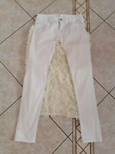 Pantalone total white usato  Avella