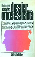 Dossier omosessualita dallayra usato  Italia