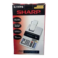 Calculadora Sharp EL-1197PII EXCELENTE ESTADO USADO na Caixa Sem Papel TESTADO EUC comprar usado  Enviando para Brazil