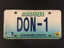 Missouri license plate for sale  Arnold