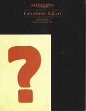 Futurisme italien catalogue d'occasion  Gurgy