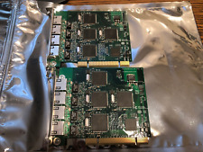 Lot of 2 Mikrotik RouterBoard 24  Four independent Ethernet Port Cards for sale  Shipping to South Africa