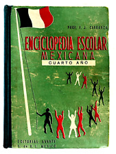 Usado, Enciclopedia Escolar Mexicana de 4o Año de Primaria 1958 - Español C123 segunda mano  Embacar hacia Argentina