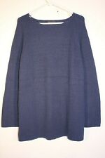 EPISCIA - DARK BLUE SWEATER, KNITTED, HEAVY - WOMEN'S SIZE L (NEW) for sale  Shipping to South Africa