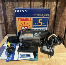 Sony HandyCam CCD-TR96 NTSC 8mm Tape Video 8 Analog Camcorder Player Bundle  for sale  Shipping to Canada