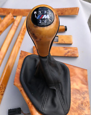 BMW E39 M5 INDIVIDUAL Pappel Natur Wooden decorative strips Poplar Neutral EU US na sprzedaż  PL