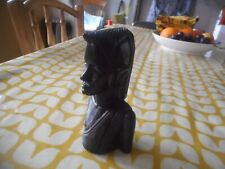 Old ebony bust for sale  CREDITON
