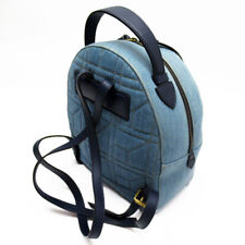 Mochila autêntica GUCCI GGmarmont azul/branco denim/pérola falsa w0141j comprar usado  Enviando para Brazil