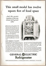 Usado, Refrigerador General Electric 1928 antiguo anuncio impreso vintage Cleveland OH nevera segunda mano  Embacar hacia Argentina