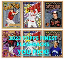 2023 TOPPS FINEST FLASHBACKS Todas as Cartas Base #1-100 Complete Seu Conjunto VOCÊ ESCOLHE!, usado comprar usado  Enviando para Brazil