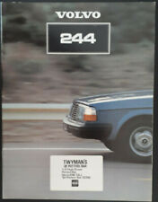 Volvo 244 brochure for sale  BOURNE
