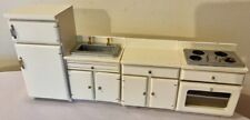 Dolls House Kitchen Cooker / Stove Sink Fridge 1/12 for sale  Shipping to South Africa