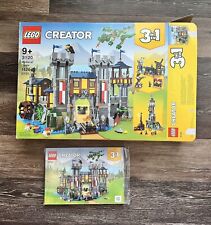Lego Creator 3 em 1 castelo medieval 31120 caixa e livreto lacrado somente comprar usado  Enviando para Brazil