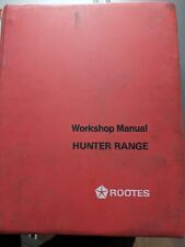 Rootes workshop manual for sale  Shipping to Ireland