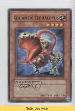 2008 Yu-Gi-Oh! Crossroads of Chaos Unlimited Gigantic Cephalotus READ 0b5 for sale  Shipping to South Africa