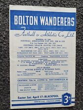Bolton wanderers blackpool for sale  BOLTON