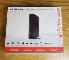 Netgear N600 Wireless Dual Band Gigabit Roteador (Wndr 3700v2) W Cabos E Livreto, usado comprar usado  Enviando para Brazil