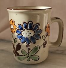 Pansy flower mug for sale  LONDON