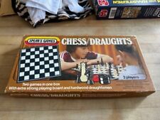 Chess draughts set for sale  RUGBY